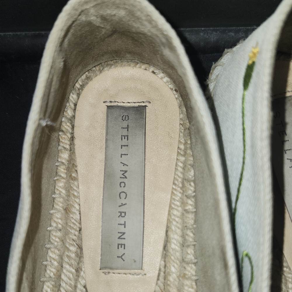 Stella Mccartney Poppy Espadrilles Size 37 - Picture 10 of 11